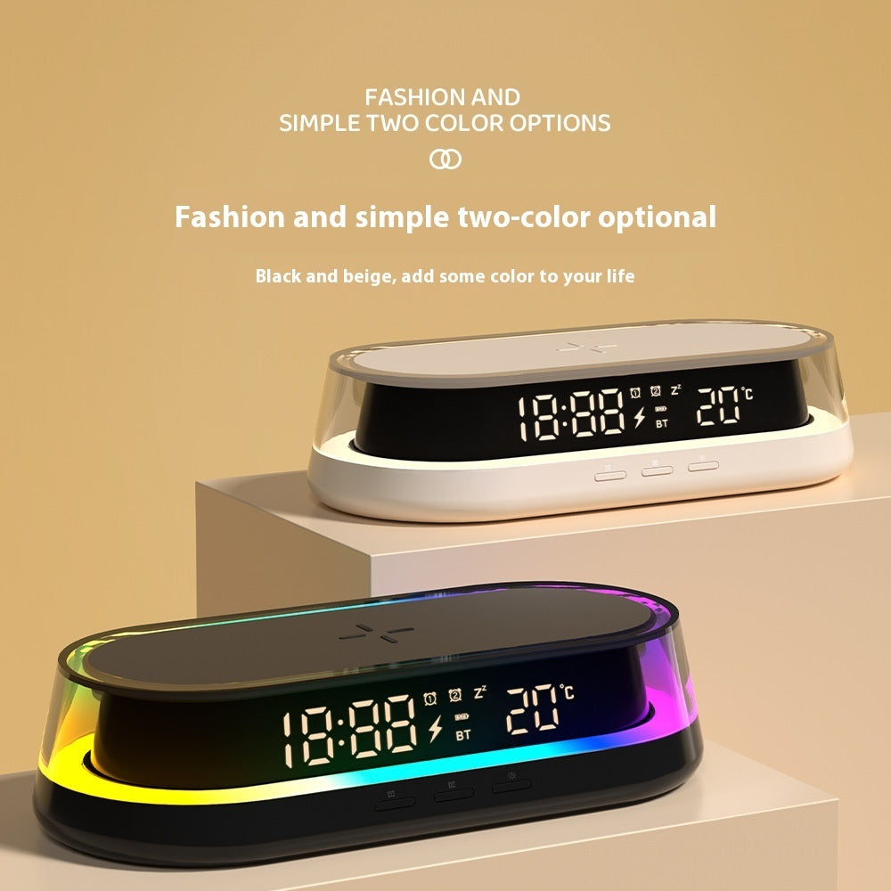Smart Wireless Phone Charger Small Night Lamp Bedside Table Lamp by Tech-Home Store