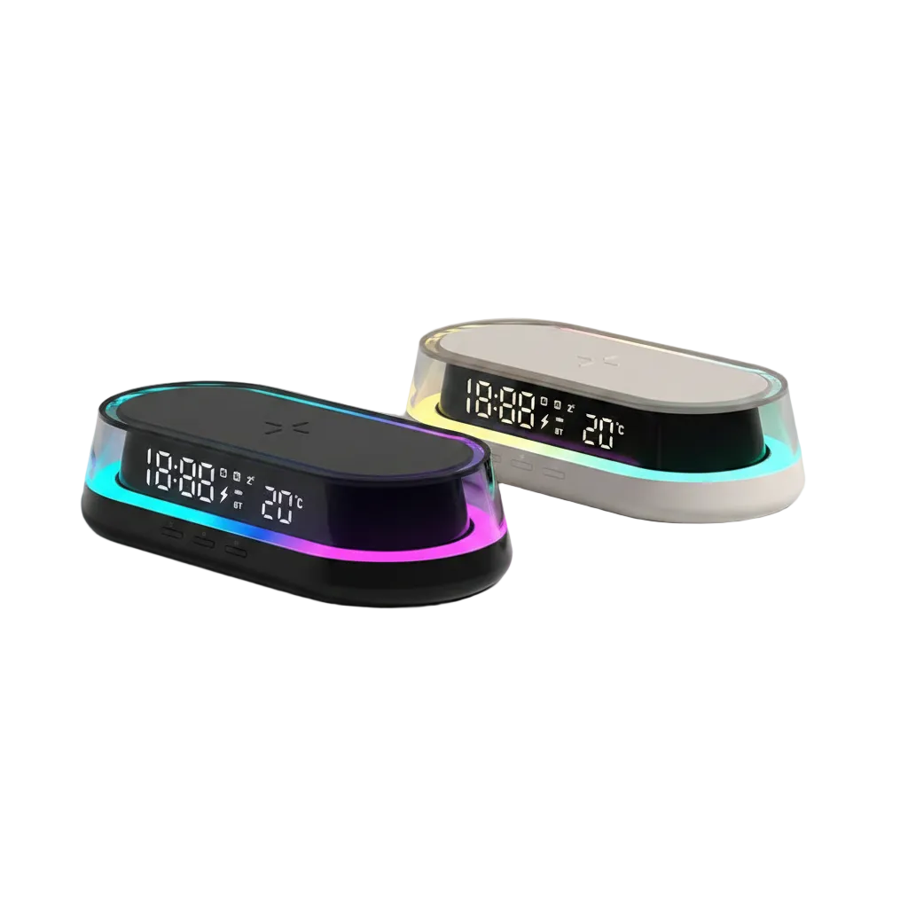 Wireless Phone Charger Small Night Lamp for Bedside Table by Tech-Home Store