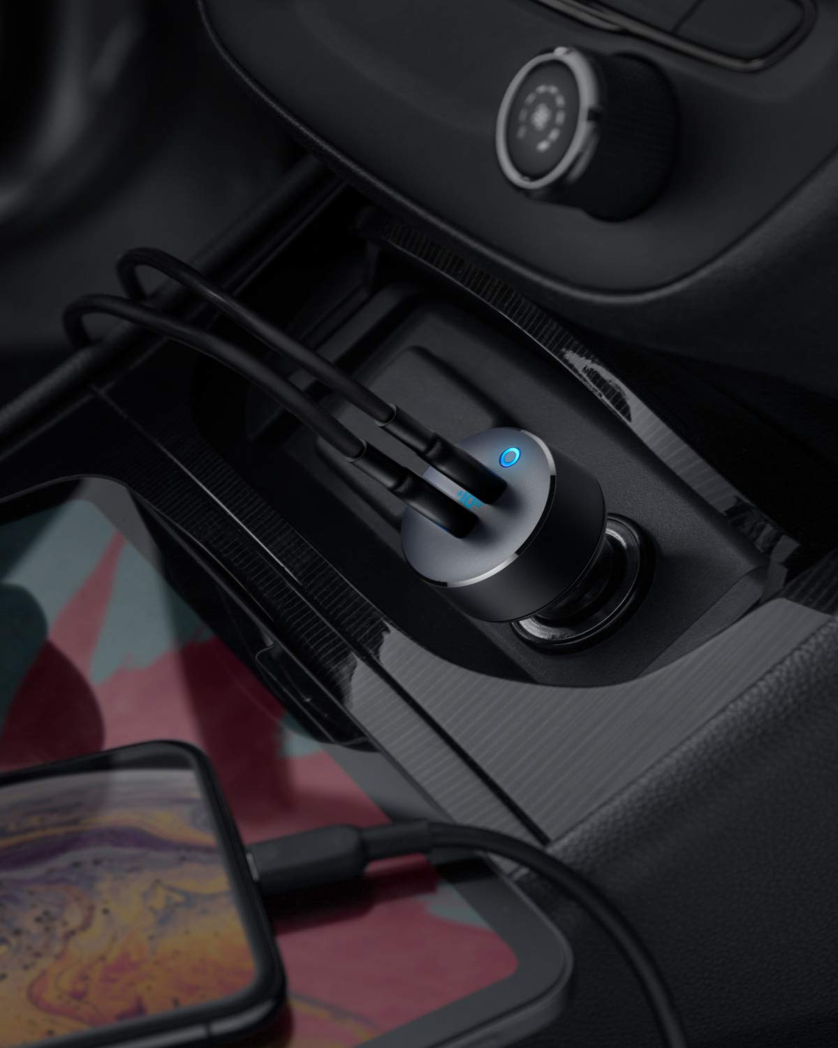 Anker PowerDrive III Duo USB-C Car Charger - Dual USB-C Ports For Fast, Safe Charging On Every Trip by Anker