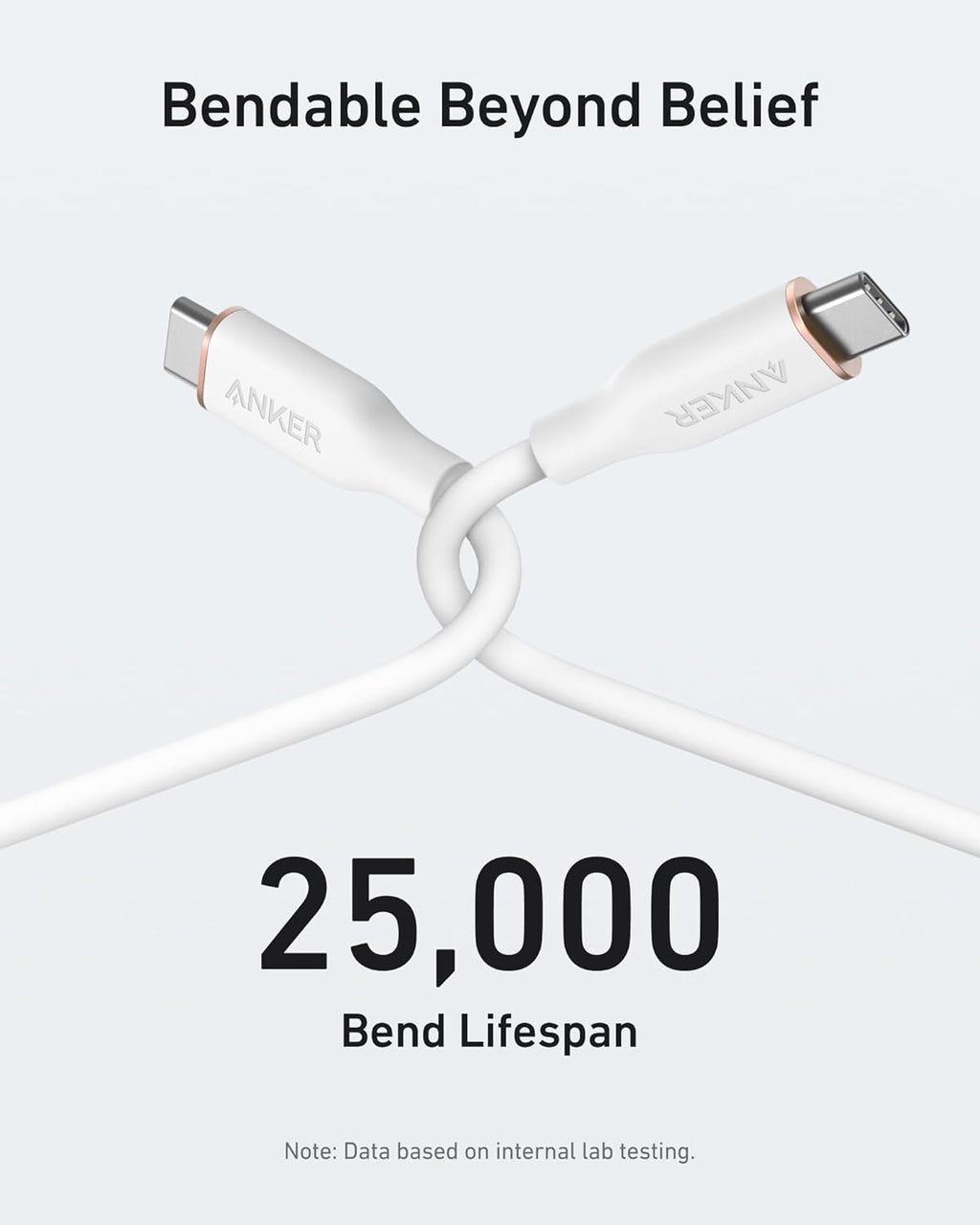 Anker 643 USB-C To USB-C Cable Flow Silicone - Soft-Touch Finish For Durable Daily Fast Charging by Anker