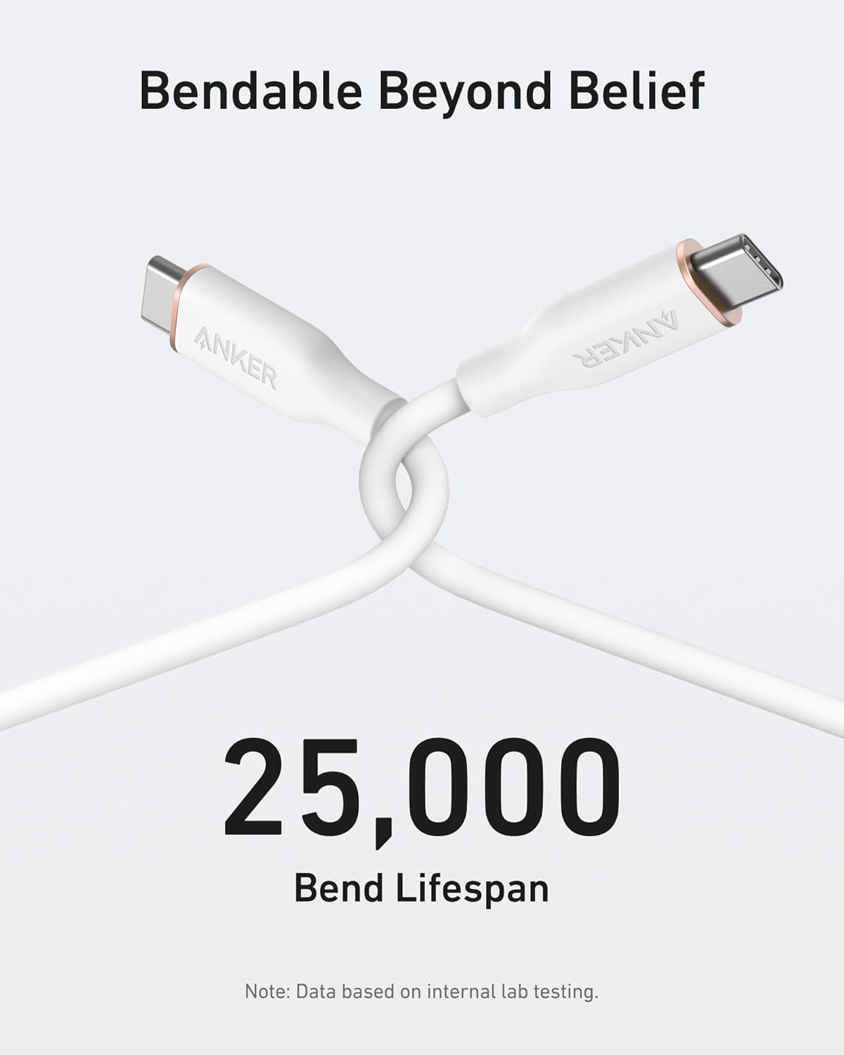 Anker 643 USB-C To USB-C Cable Flow Silicone - Soft-Touch Finish For Durable Daily Fast Charging by Anker