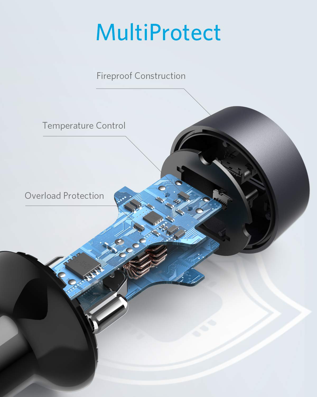 Anker PowerDrive III Duo USB-C Car Charger - Dual USB-C Ports For Fast, Safe Charging On Every Trip by Anker