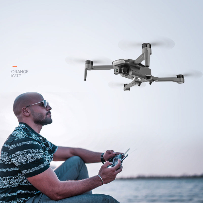 ICAT7 GPS Drone - Ultra Lightweight Folding Quad With 4K Camera And GPS Stabilization by Tech-Home Store