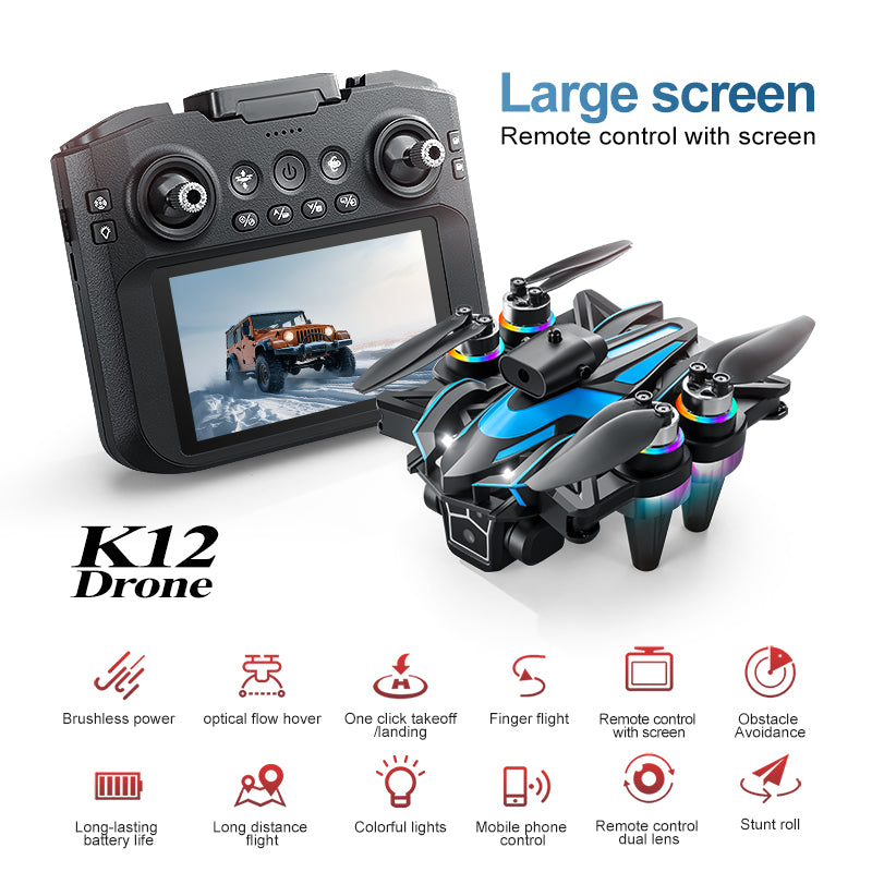 K12-4.3 Screen - Dual Electric Drone by Tech-Home Store
