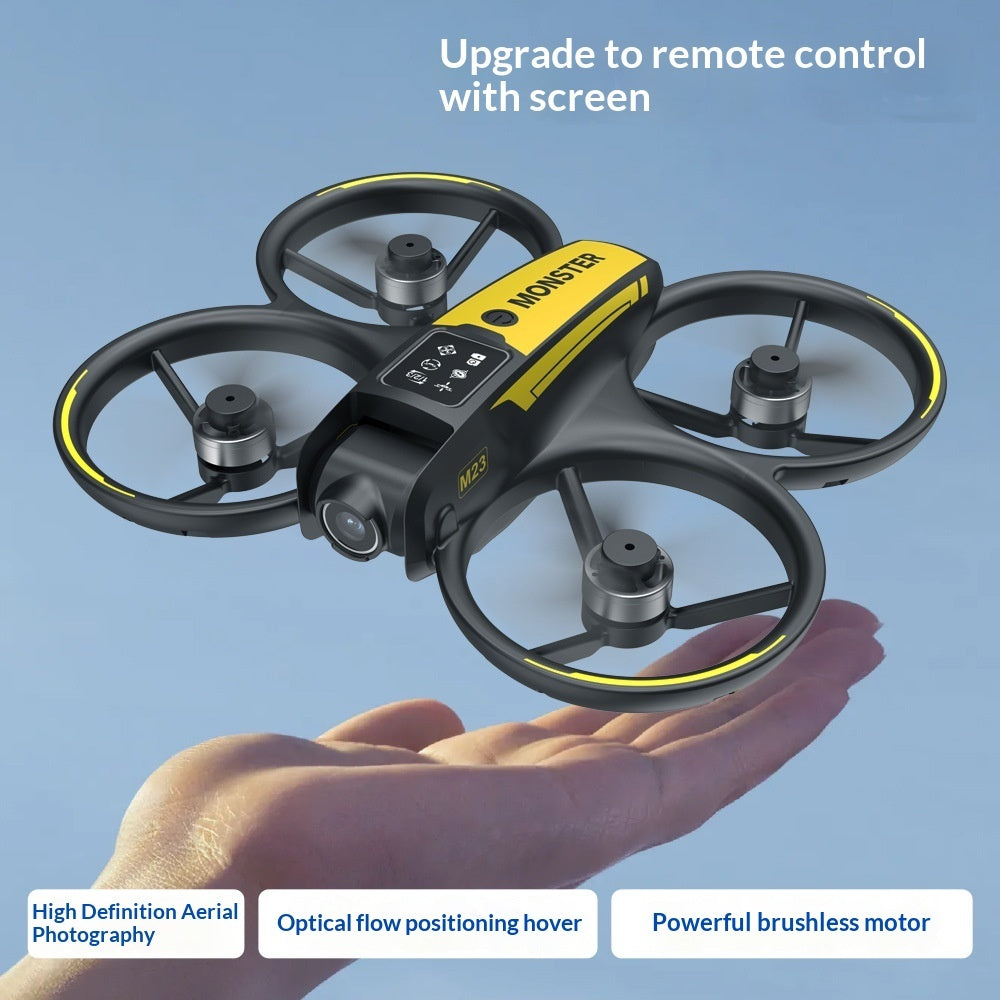 AeroTech M23 Brushless FPV Drone With Screen HD Aerial Photography Compact Quadcopter - 180 Degree HD Camera by Tech-Home Store