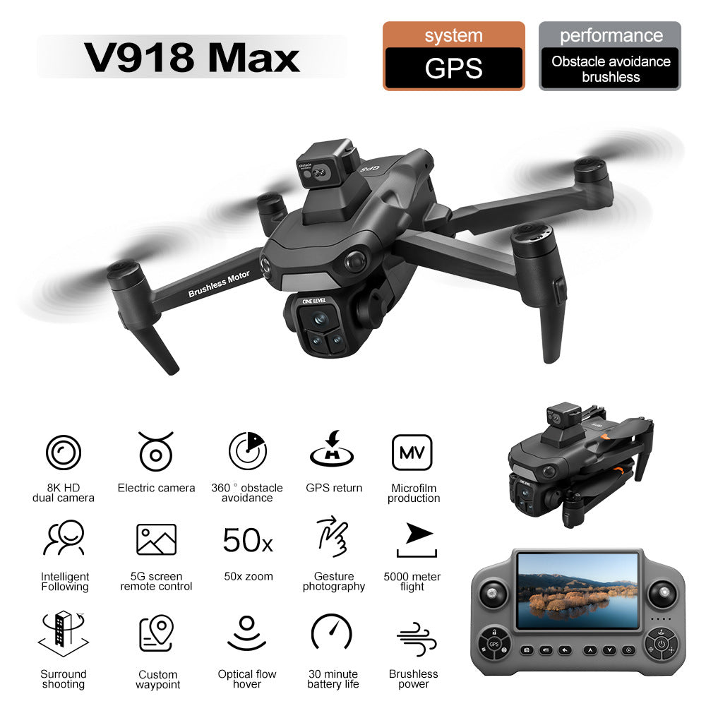 Aerial Drone Based On Brushless Motors And Relays by Anker