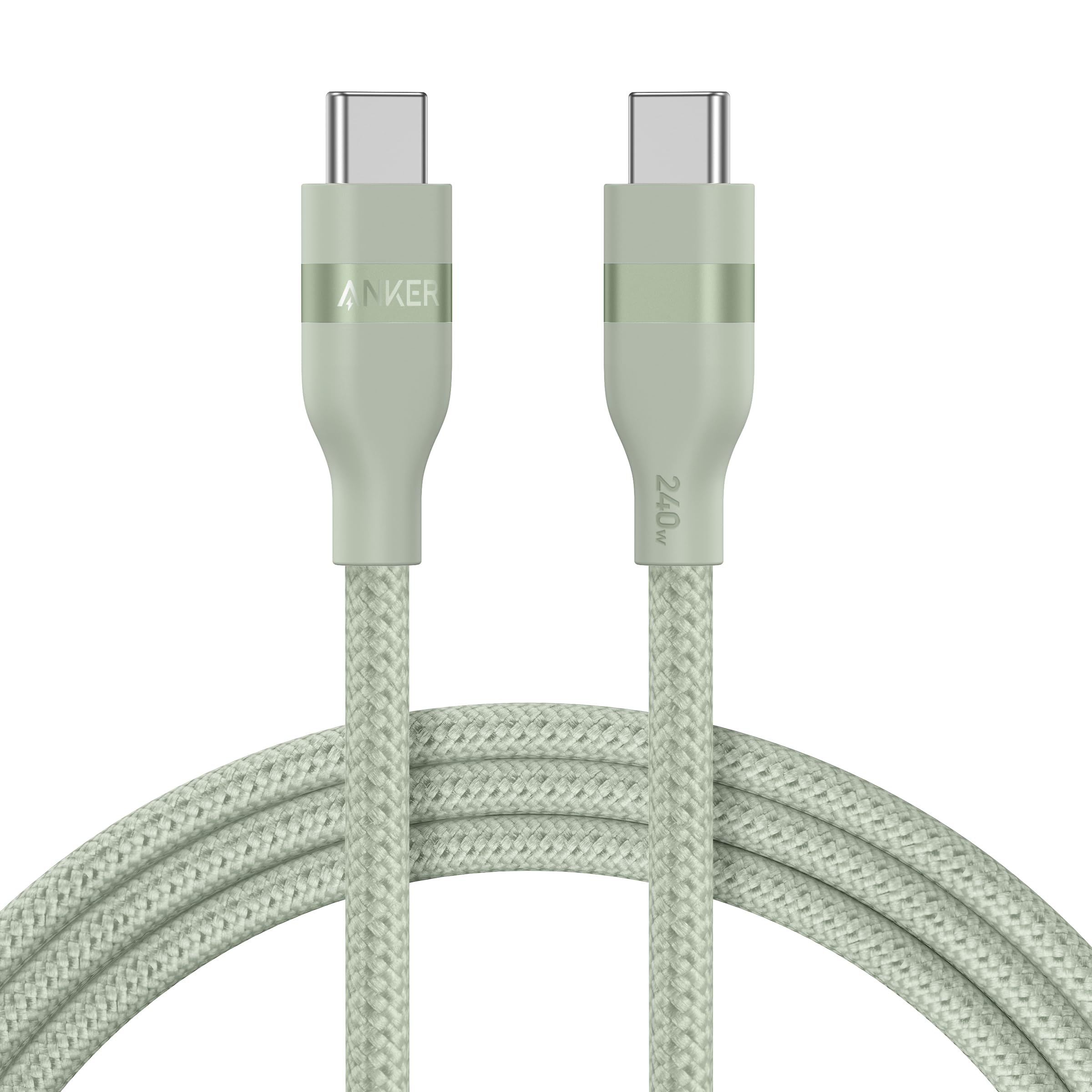 Anker USB-C To USB-C Cable 240W Upcycled Braided - Ultra Fast Charging For Laptops And Phones by Anker
