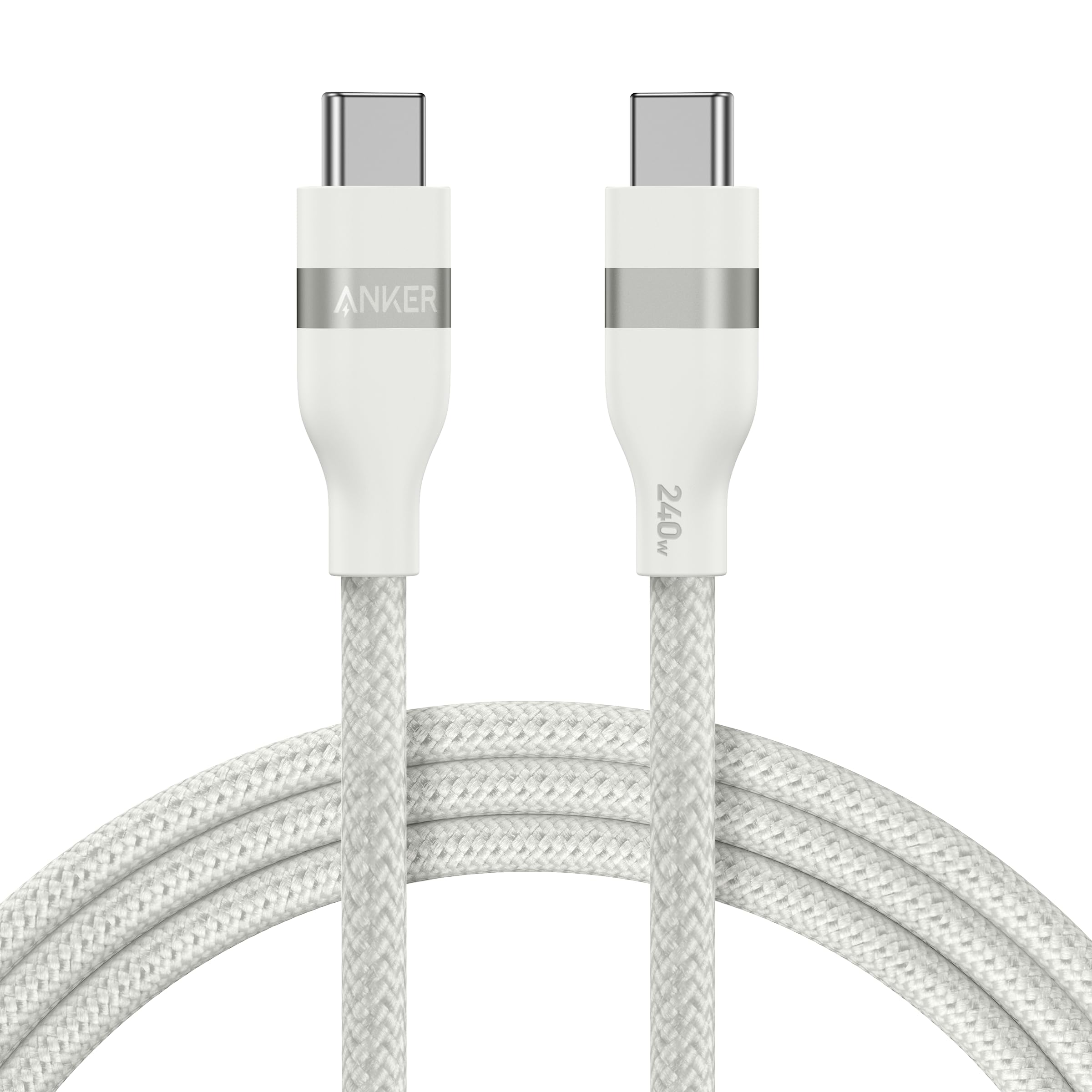 Anker USB-C To USB-C Cable 240W Upcycled Braided - Ultra Fast Charging For Laptops And Phones by Anker