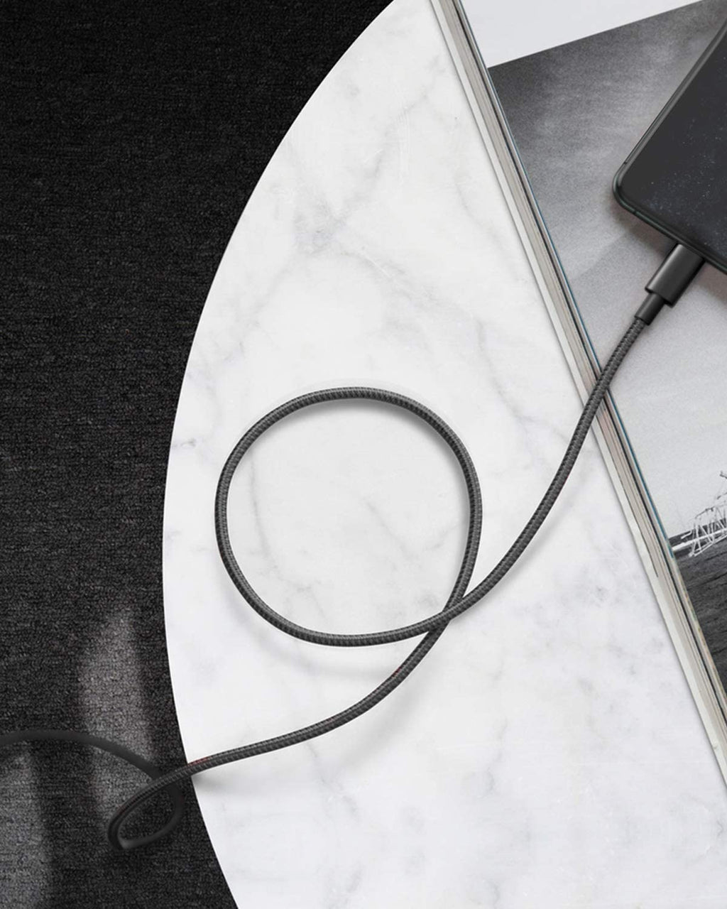 Anker 331 USB-C to Lightning Cable - Durable Fast Charging for iPhone On The Go Everyday by Anker