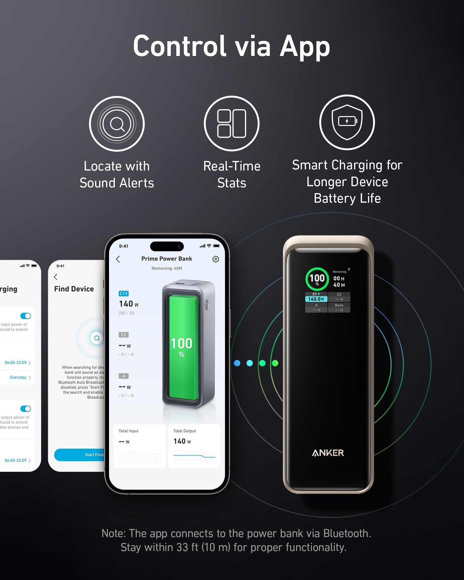 Anker Prime Power Bank - 250W PD 3.1 Portable Charger For Laptops And Phones, 27,650mAh by Anker
