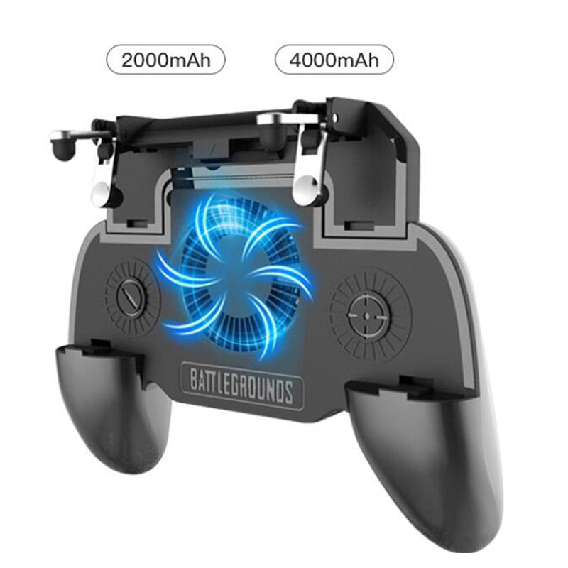 Mobile Gaming Controller With Fan And Power Bank by Tech-Home Store