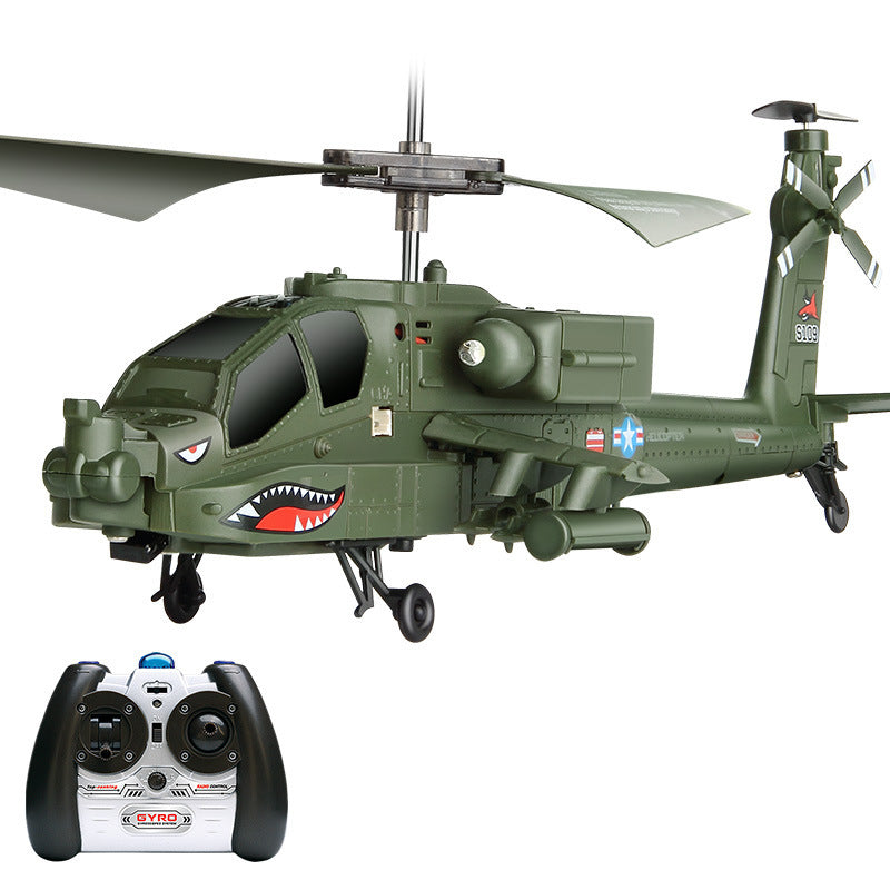 Fighter Apache RC Helicopter - Anti Fall Design For Stable Indoor Outdoor Flying by Tech-Home Store