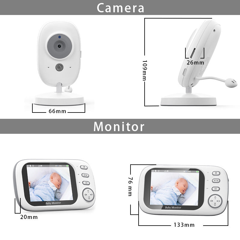 3.5-inch Baby Monitoring Camera