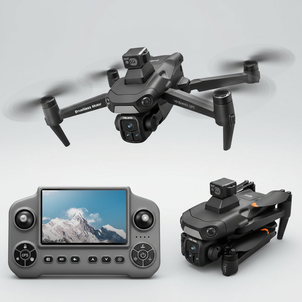 Aerial Drone Based On Brushless Motors And Relays by Anker