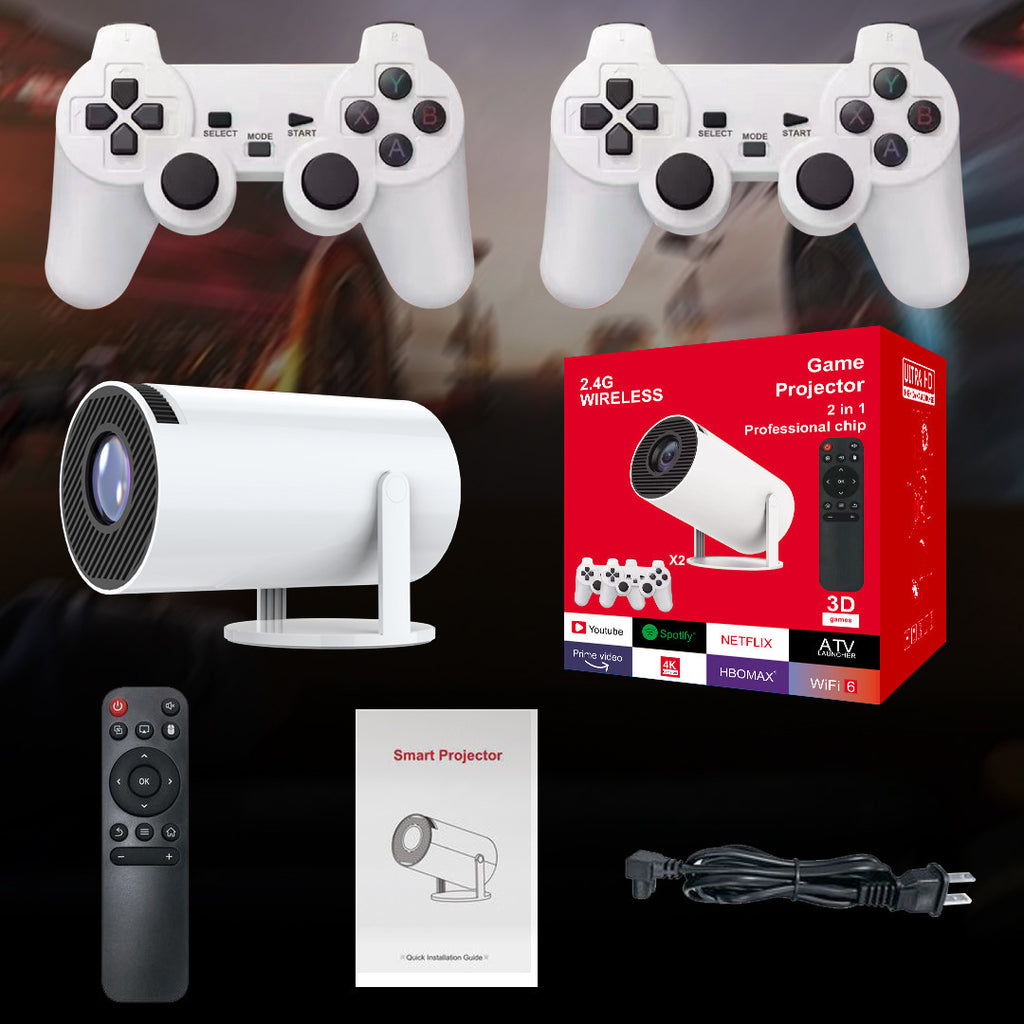 M300MAX Portable Home Projection Game Machine - 720P HD Resolution With 160 ANSI Brightness For Immersive Gaming by Tech-Home Store