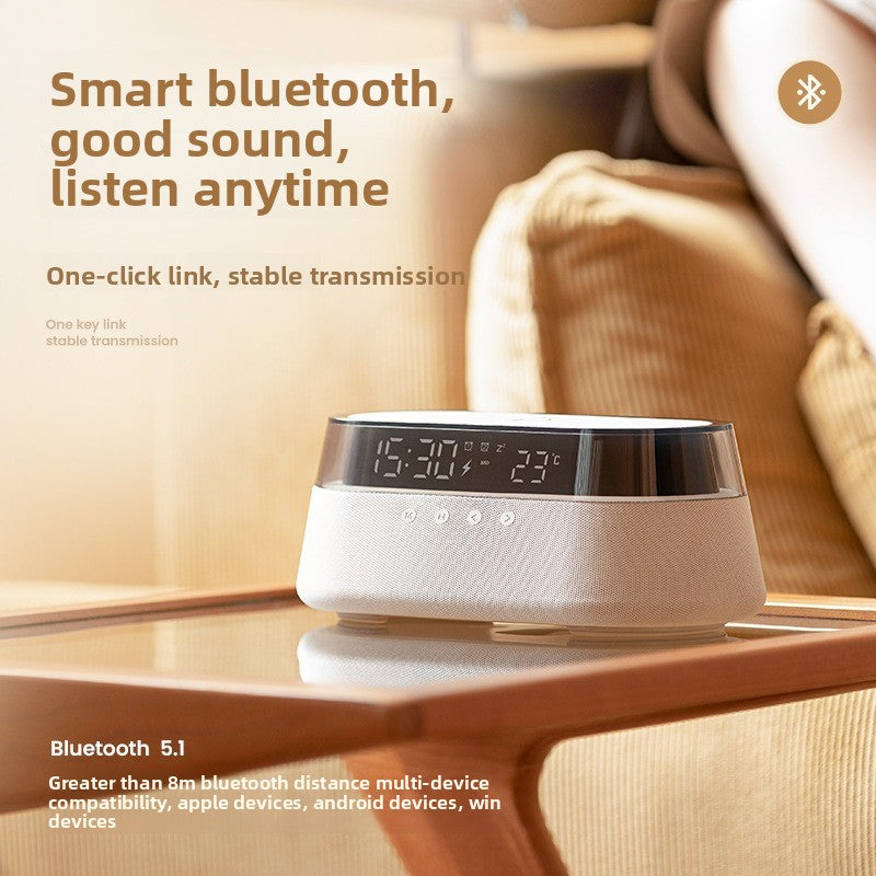 Retro Bluetooth Speaker with Wireless Charging