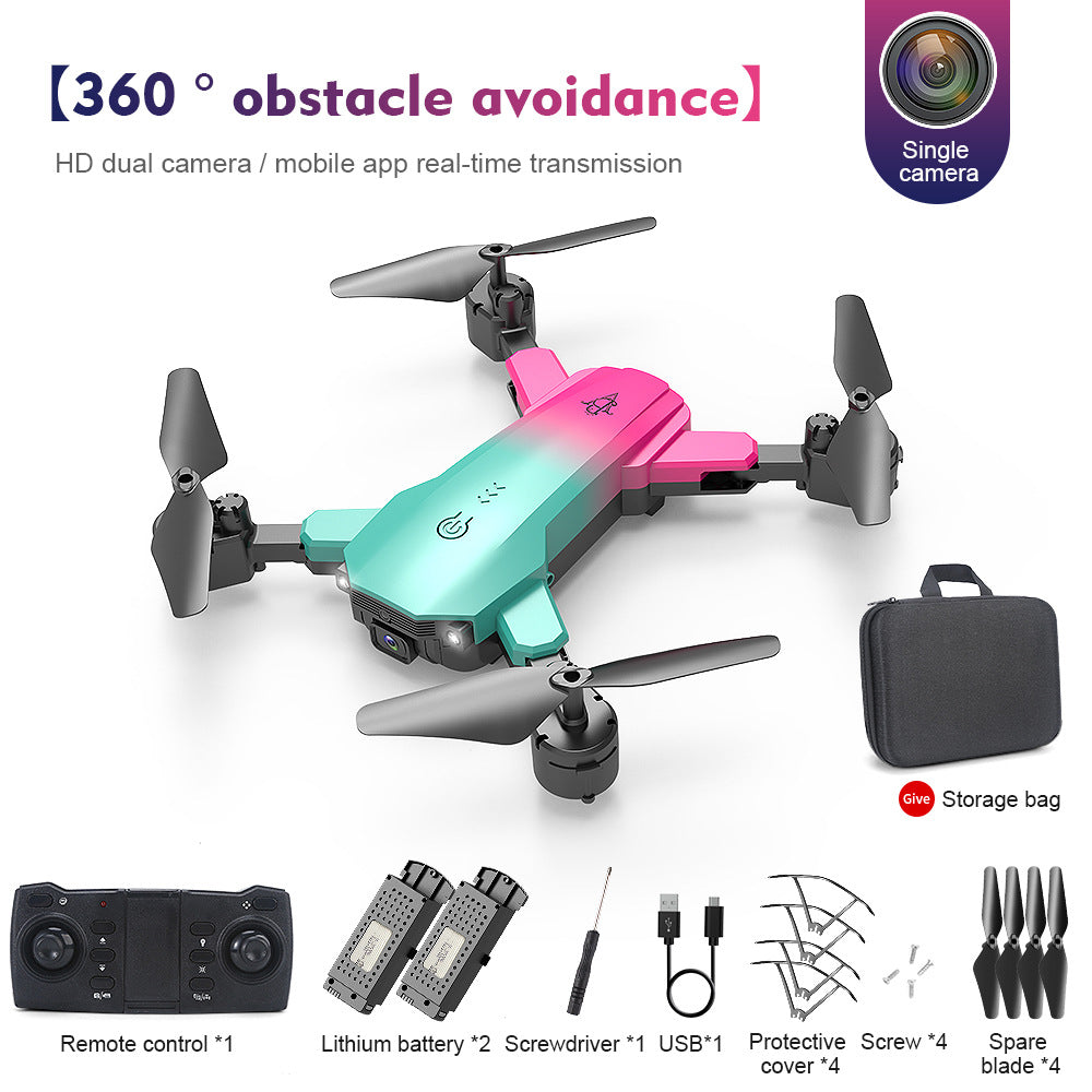 New Cross-border Four-axis Aircraft Optical Flow Obstacle Avoidance UAV Long Endurance HD Aerial Remote-control Aircraft Drone by Tech-Home Store