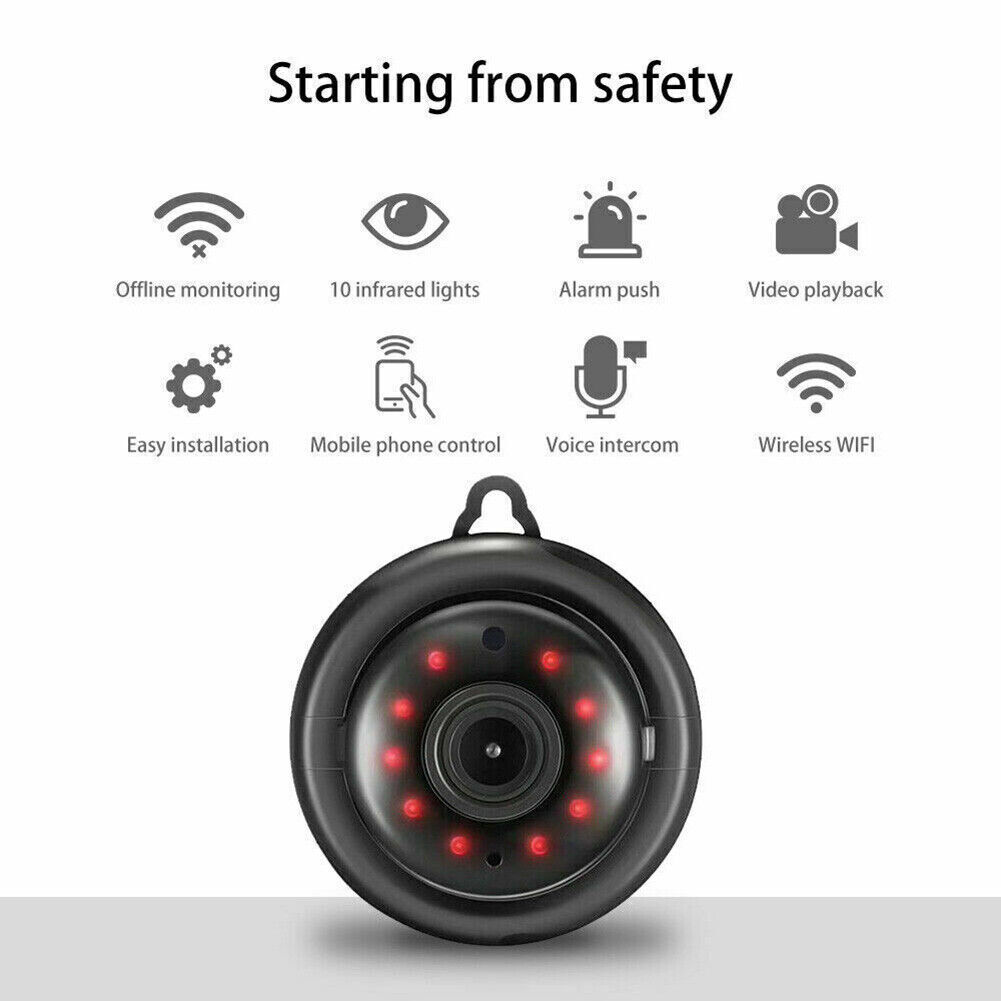 CCTV Camera WiFi 1080P Wireless IR Indoor Outdoor Security Night Vision Home CAM by Tech-Home Store
