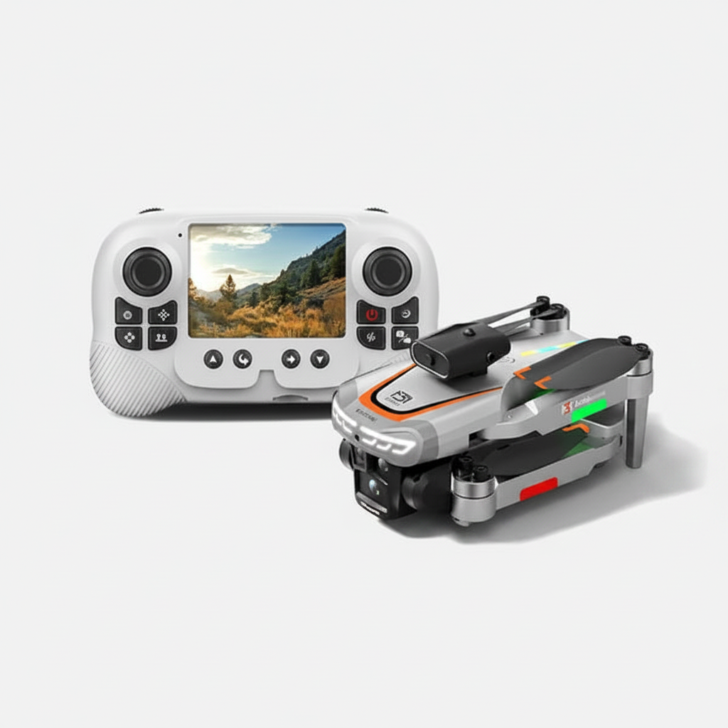 Smart Flight Aerial Photography X2 Drone - Dual Camera System with Brushless Motors for Stable Cinematic Footage by Tech-Home Store