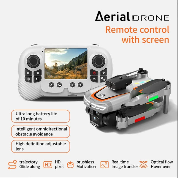 Smart Flight Aerial Photography X2 Drone - Dual Camera System with Brushless Motors for Stable Cinematic Footage by Tech-Home Store