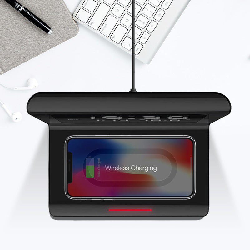S20 Wireless Charger - Fast 2100mA Qi Charging for Phones and Tablets with USB Connectivity by Tech-Home Store