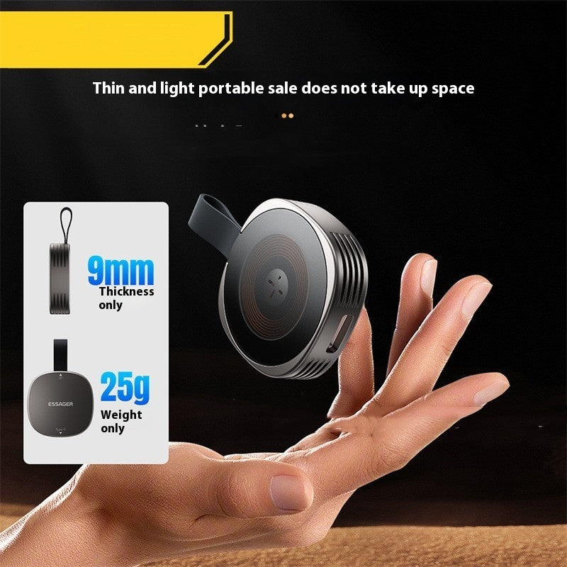 Zinc Alloy Wireless Magnetic Charger by Tech-Home Store