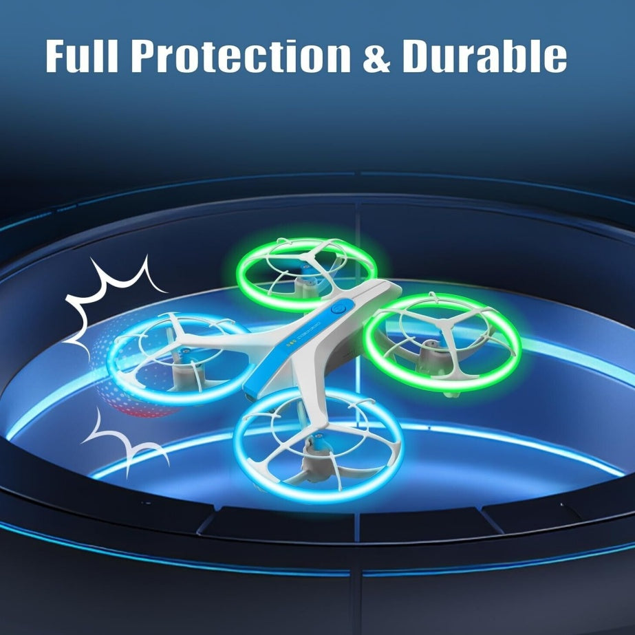 4DRC V33 RC Drone WIFI FPV 6K HD Dual Camera Selfie Quadcopter 360 Rolling Toy by Tech-Home Store