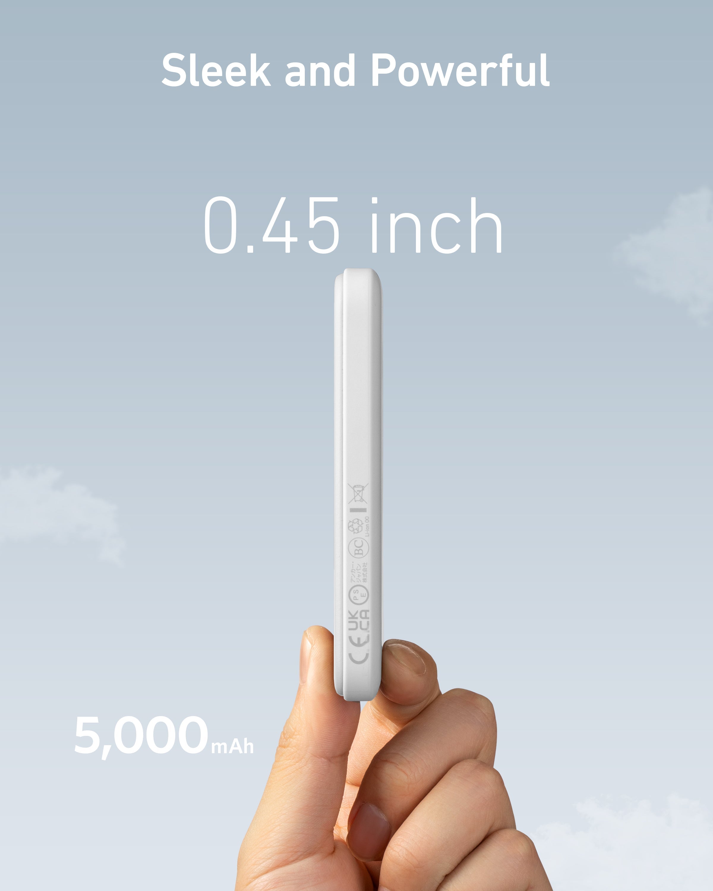 Anker 621 Magnetic Battery MagGo - Compact Magnetic Power Bank for iPhone 12 and 13 by Anker