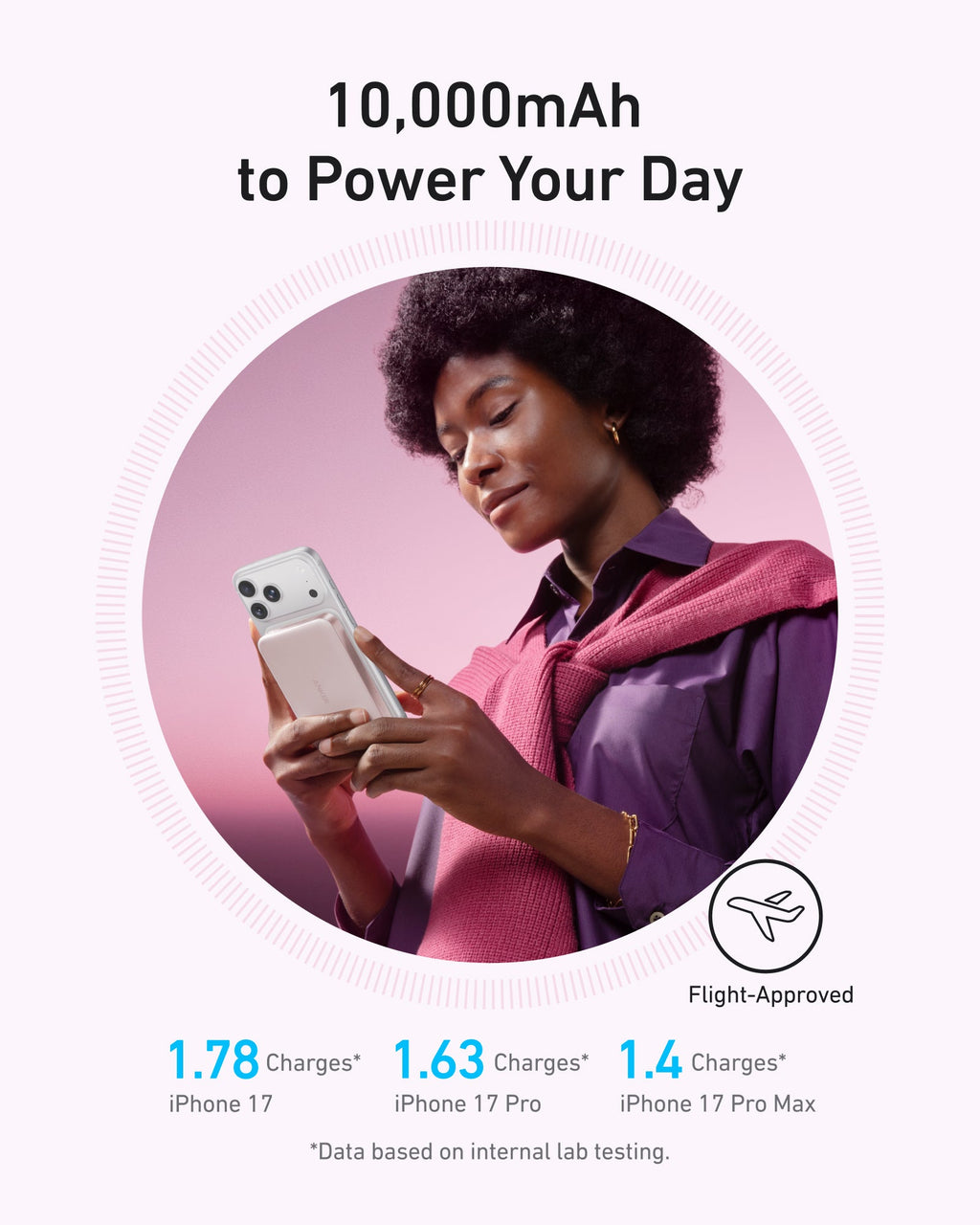 Anker MagGo Power Bank 10K Slim - Fast Magnetic Wireless Charging for iPhone 12–15 and More by Anker