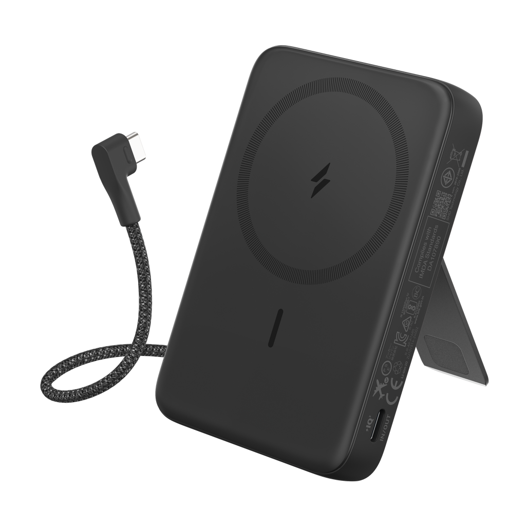 Anker Zolo Magnetic Power Bank (10K, 30W, Built-in USB-C Cable) by Anker