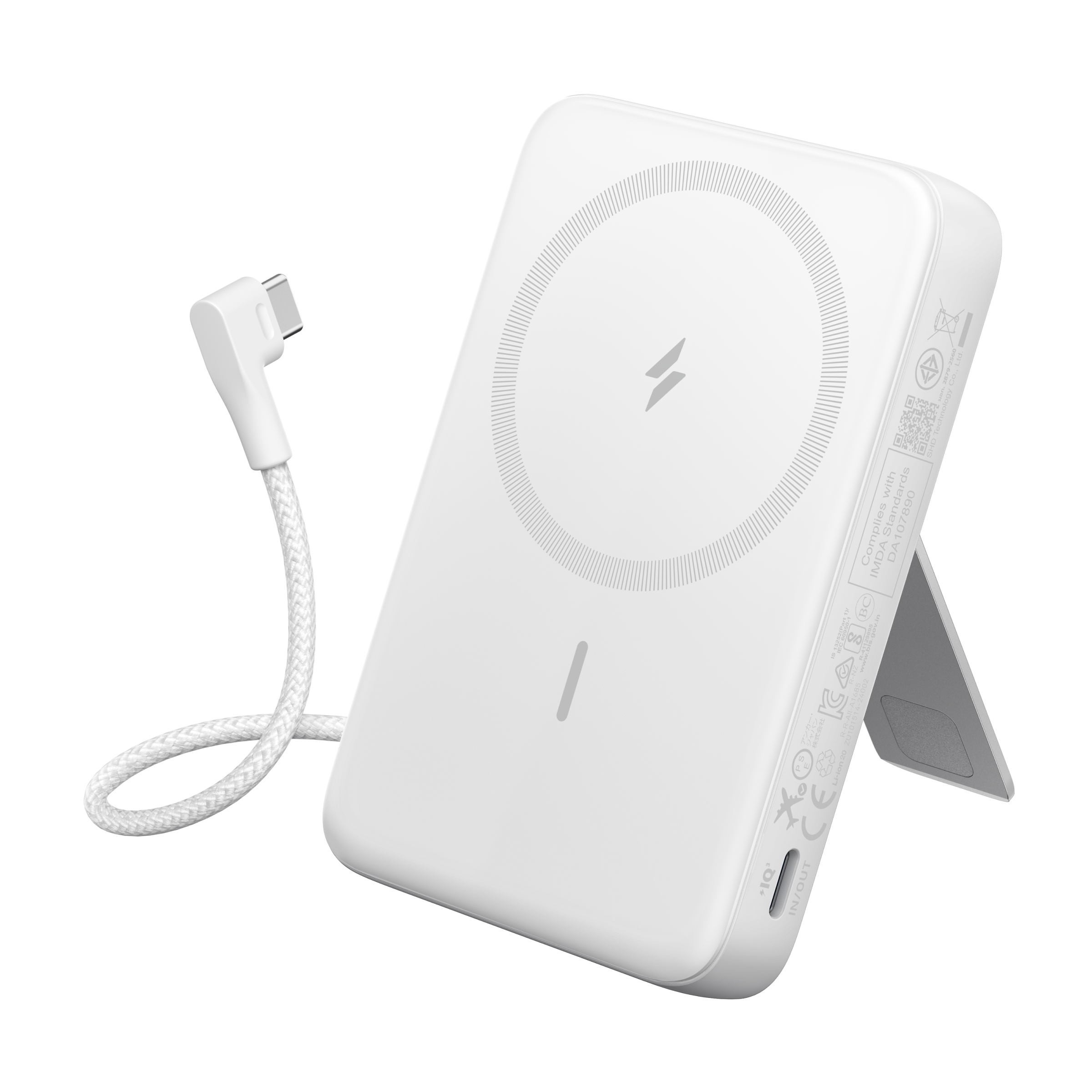 Anker Zolo Magnetic Power Bank (10K, 30W, Built-in USB-C Cable) by Anker