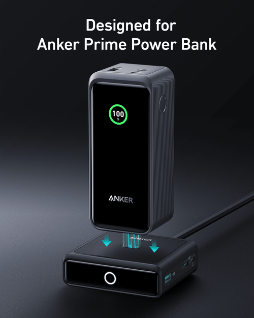 Anker 100W Charging Base For Anker Prime Power Bank Fast Shared Power Across Multiple Devices by Anker