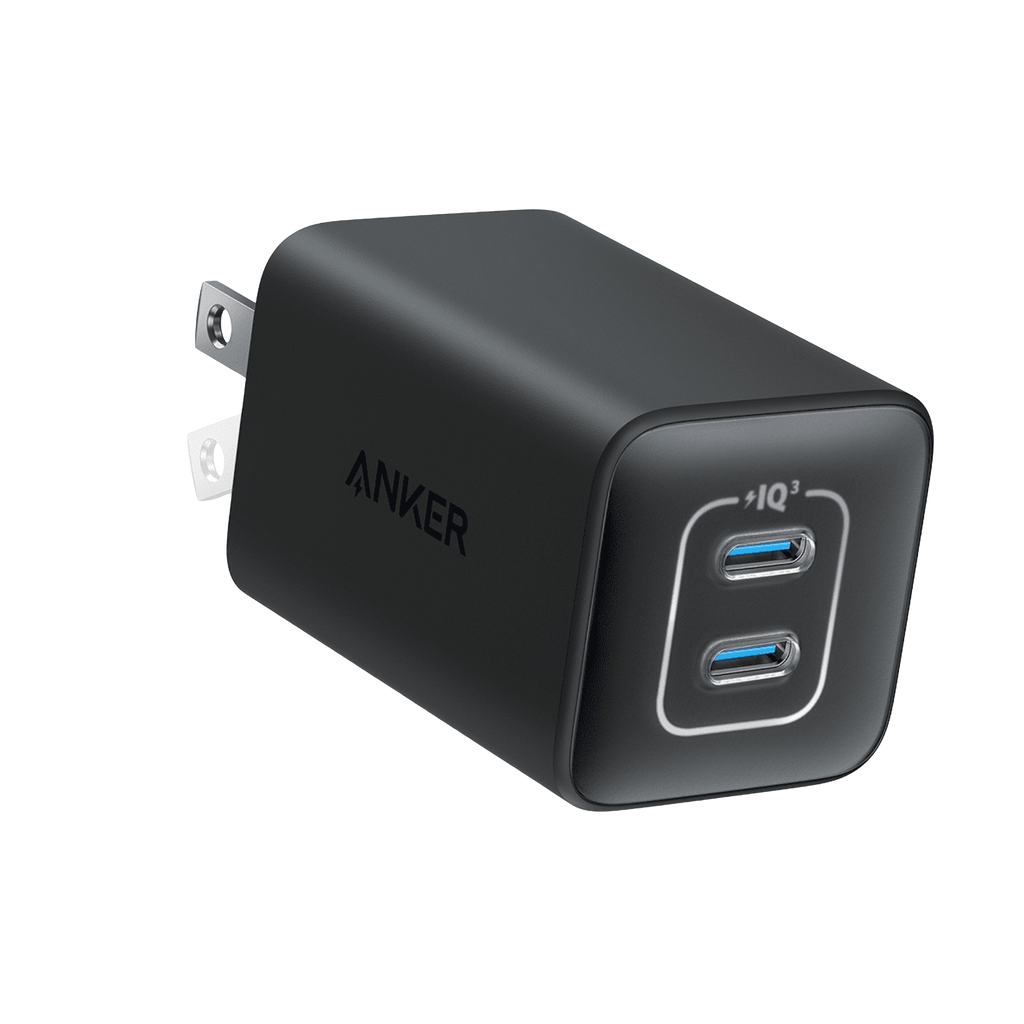 Anker 523 Charger Nano 3 47W Compact Dual USB C Travel Charger For iPhone iPad And MacBook Air by Anker