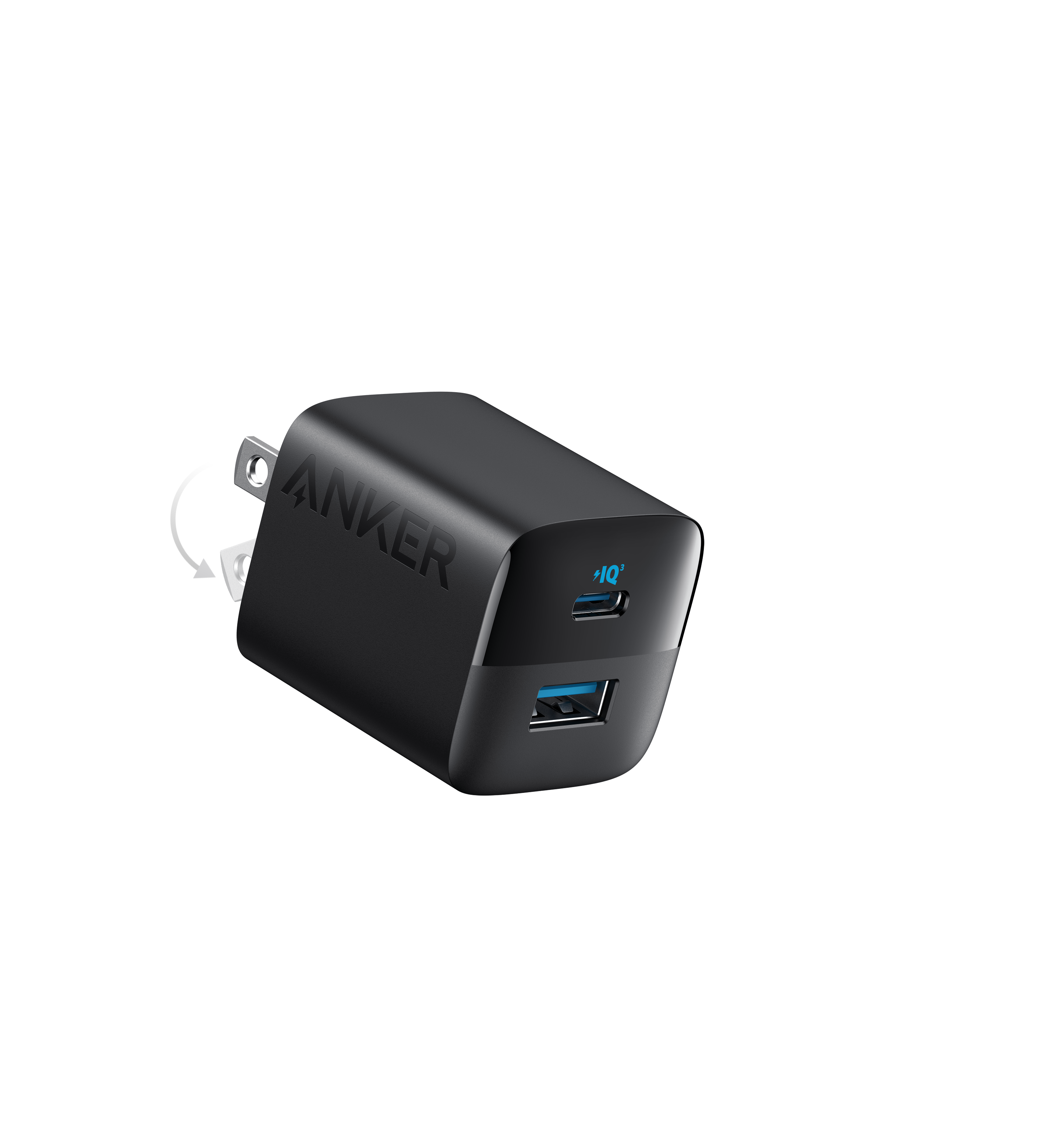 Anker 323 Charger 33W - Compact Two-Port USB-C Power Delivery Charger For Fast Simultaneous Charging by Anker
