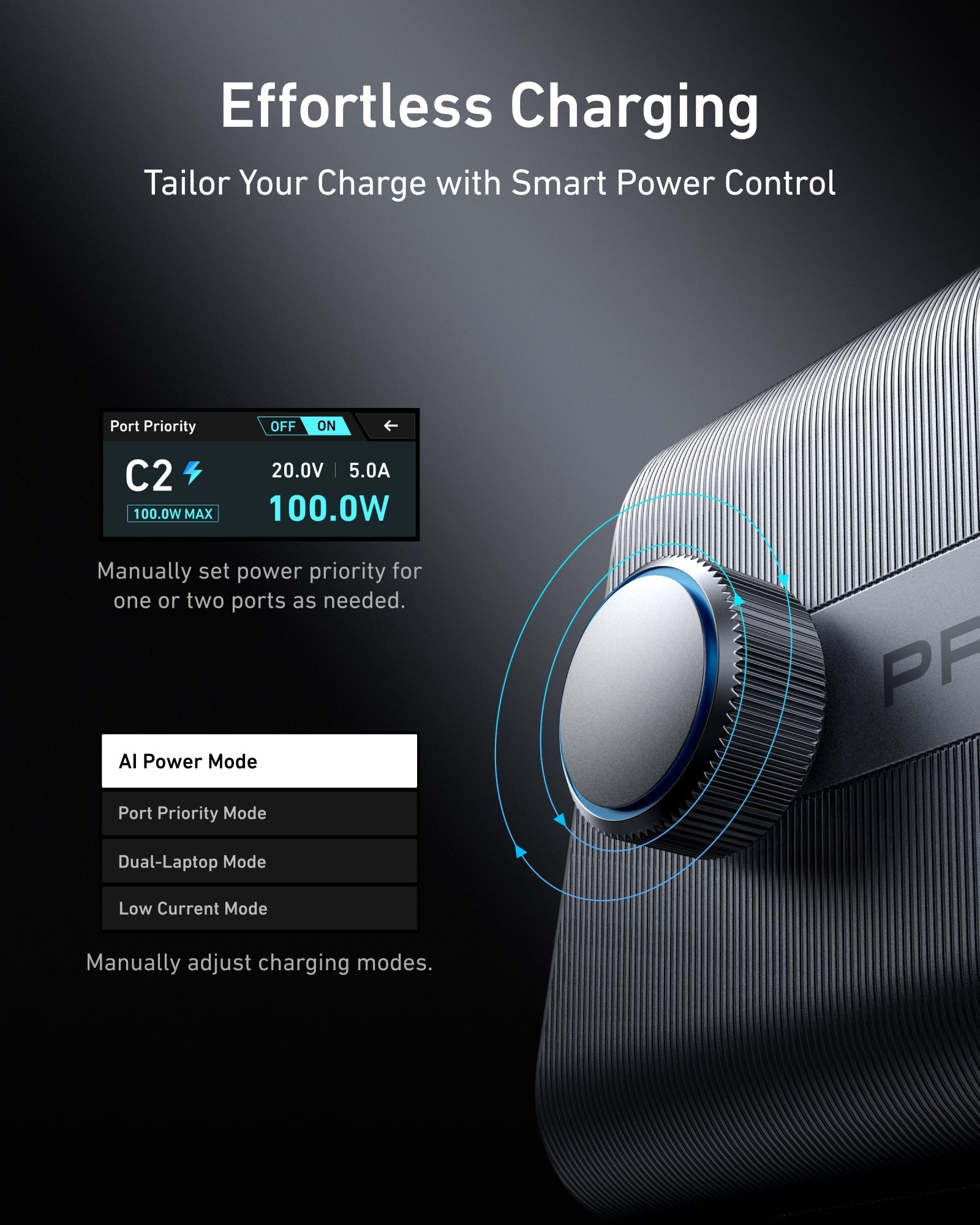 Anker Prime Charger - 250W GaNPrime Desktop Power Hub With Six Ports For Laptops Phones And More by Anker