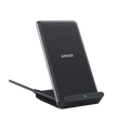 Anker 313 Wireless Charger Stand - Fast Galaxy Charging and Quick iPhone Charging on a Compact Desk Dock by Anker