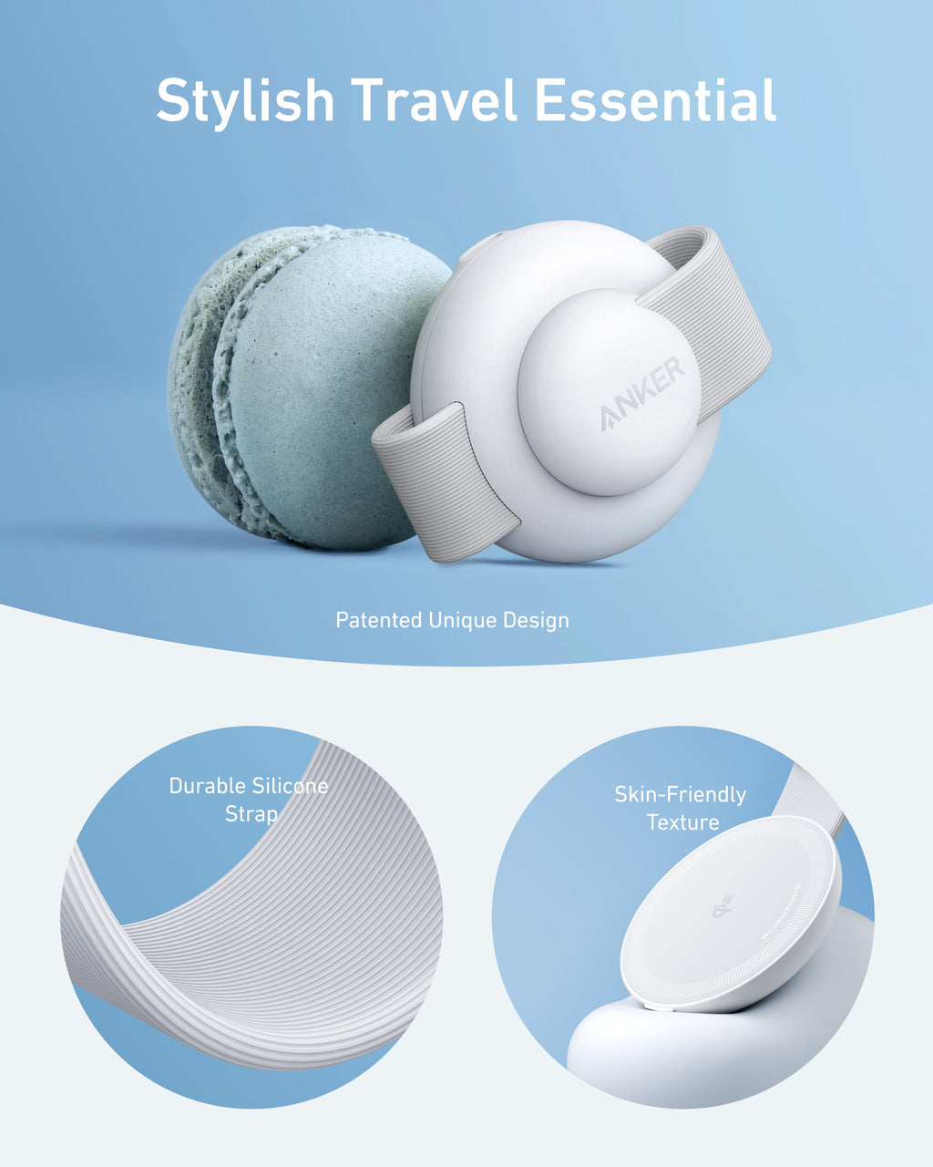 Anker MagGo Wireless Charging Station - 3-In-1 Foldable Pad For MagSafe And Qi2 Powers iPhone, Apple Watch, And More by Anker