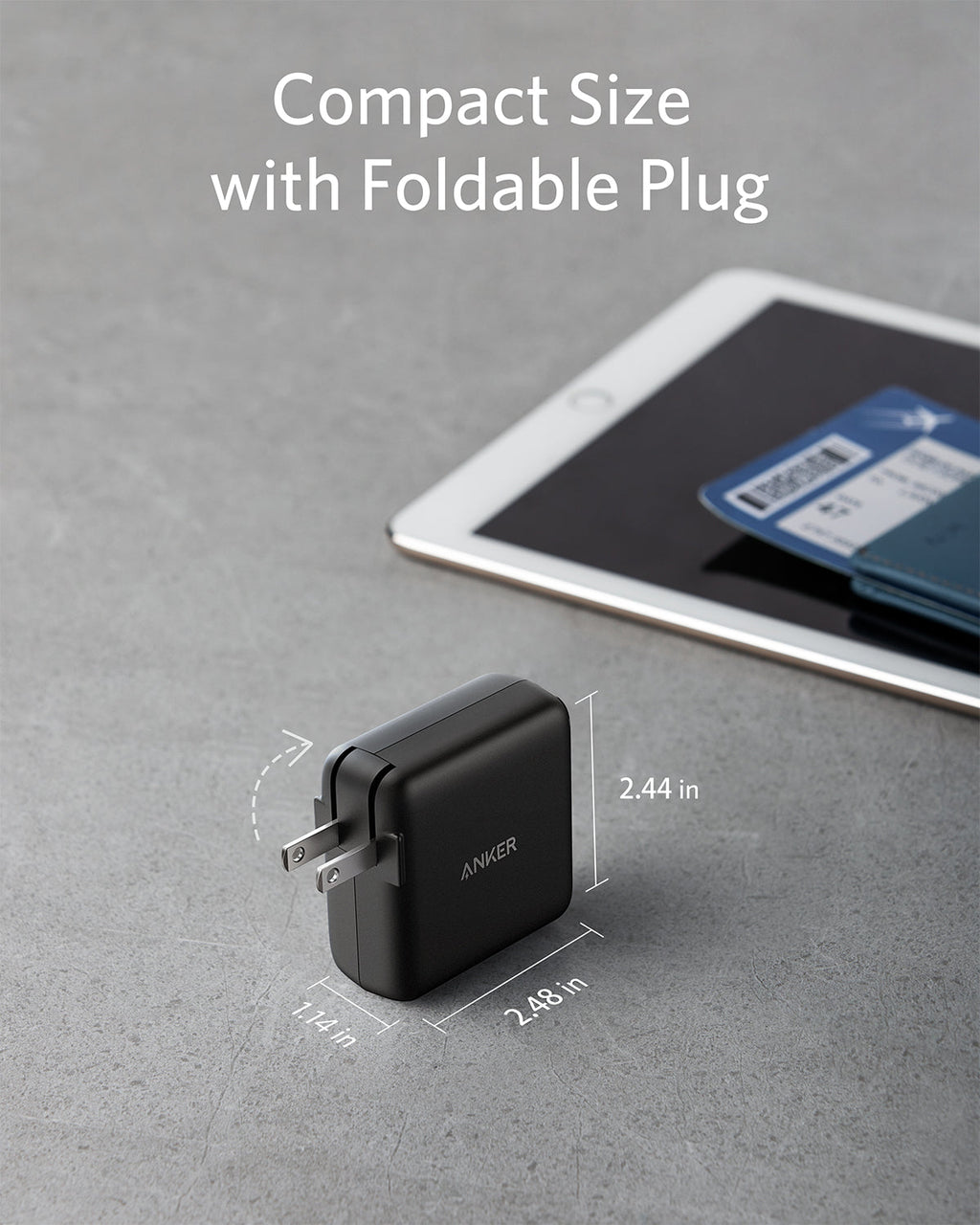 Anker 324 Charger 40W - Ultra Compact Fast Charger For iPhone 12 Pro And More Devices by Anker