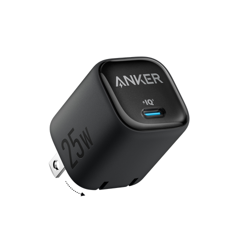 Anker Charger 25W Compact - Fast 25W USB C Power Delivery For Samsung And All Devices Travel Ready by Anker