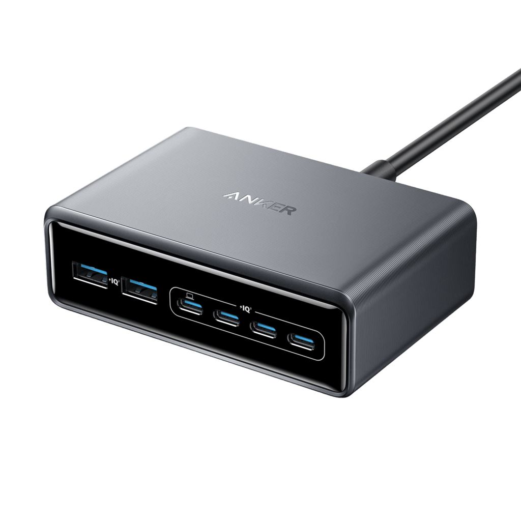 Anker Prime Charger - 200W GaN Charging Station For Laptops Tablets And Phones In A Single Compact Hub by Anker