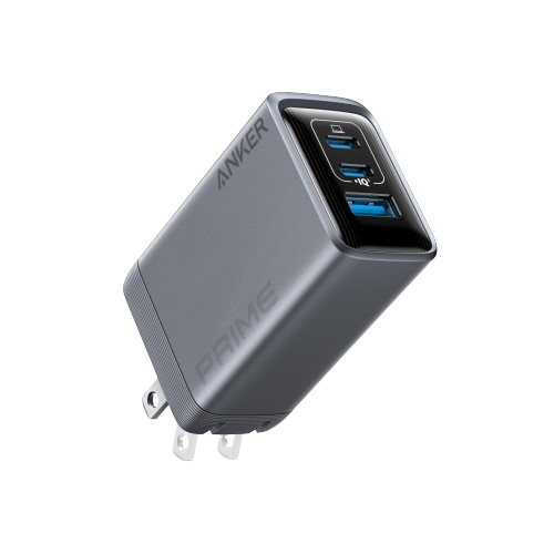 Anker Prime Charger - 100W GaN Multi-Port USB-C USB-A Fast Charging For 3 Devices by Anker