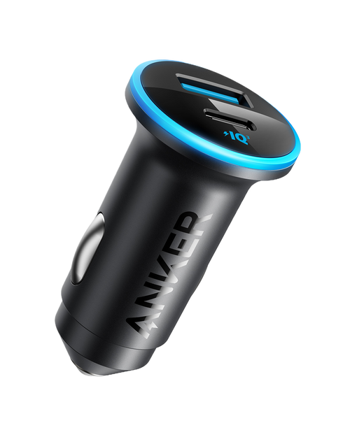 Anker 323 Car Charger Dual USB C 30W And USB A Fast Charging For Phones And Tablets by Anker