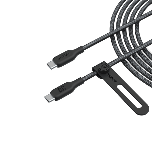 Anker 543 USB C To USB C Cable 240W PD - 10 Ft Bio Based Nylon Durability For Fast Charging And Everyday Use by Anker