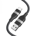 Anker USB A to USB C Cable - Upcycled Braided Design for Reliable Charging with 3 ft or 6 ft Lengths by Anker