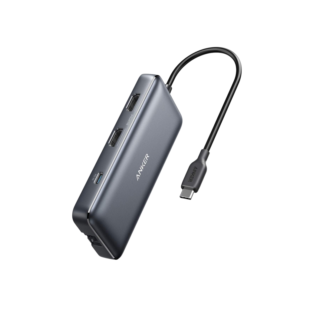 Anker 553 USB-C Hub 8-In-1 - Expands One USB-C Port Into a Full Workstation for Laptops and Creators by Anker