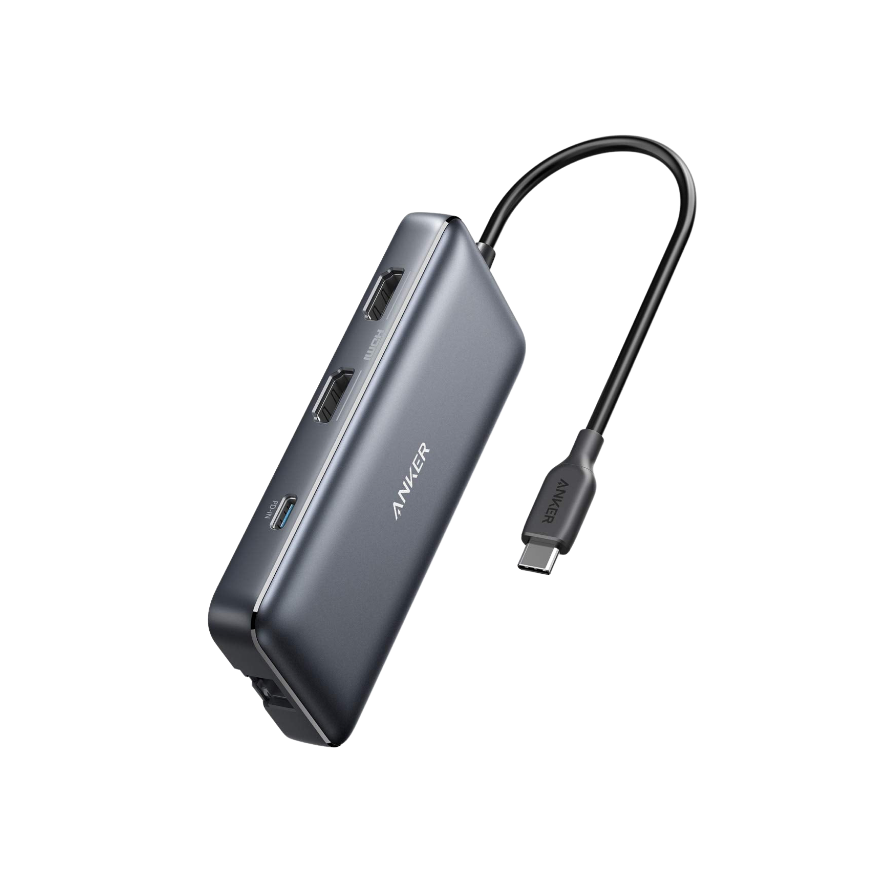 Anker 553 USB-C Hub 8-In-1 - Expands One USB-C Port Into a Full Workstation for Laptops and Creators by Anker