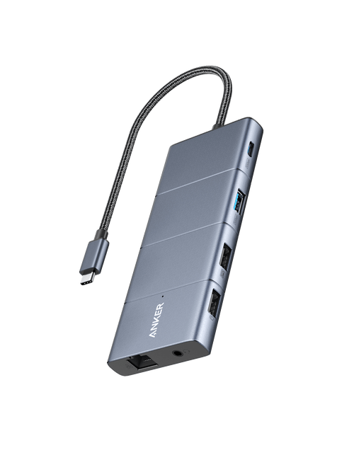 Anker 565 USB-C Hub 11-In-1 - Expand One USB-C Port Into 11 Ports With Fast Data Video Output And Charging by Anker