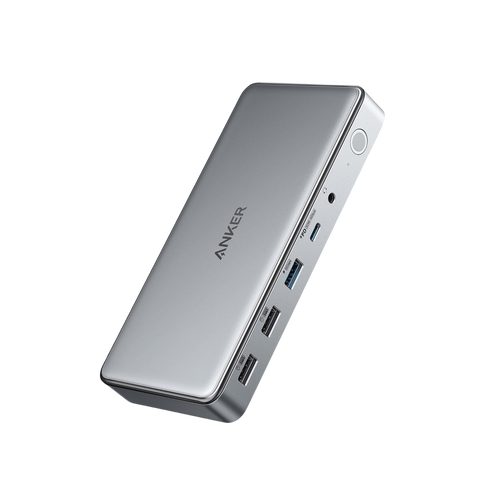 Anker 563 USB-C Docking Station - 10-In-1 USB-C Hub For Multi-Display, Fast Charging, And High-Speed Data Transfer by Anker