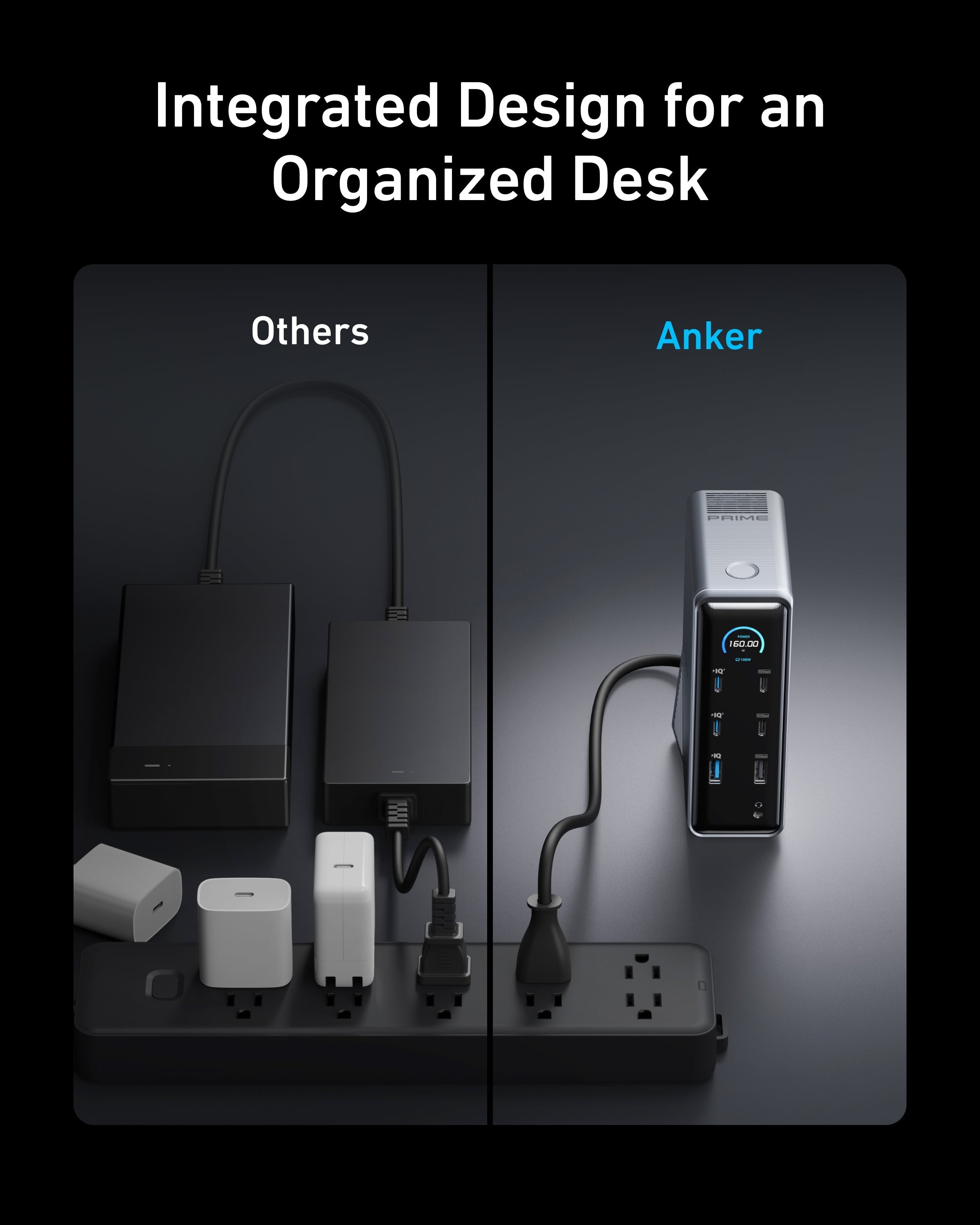 Anker Prime Charging Docking Station - 14 In 1 Hub With Dual Display And 160W Total Power For Fast Charging by Anker