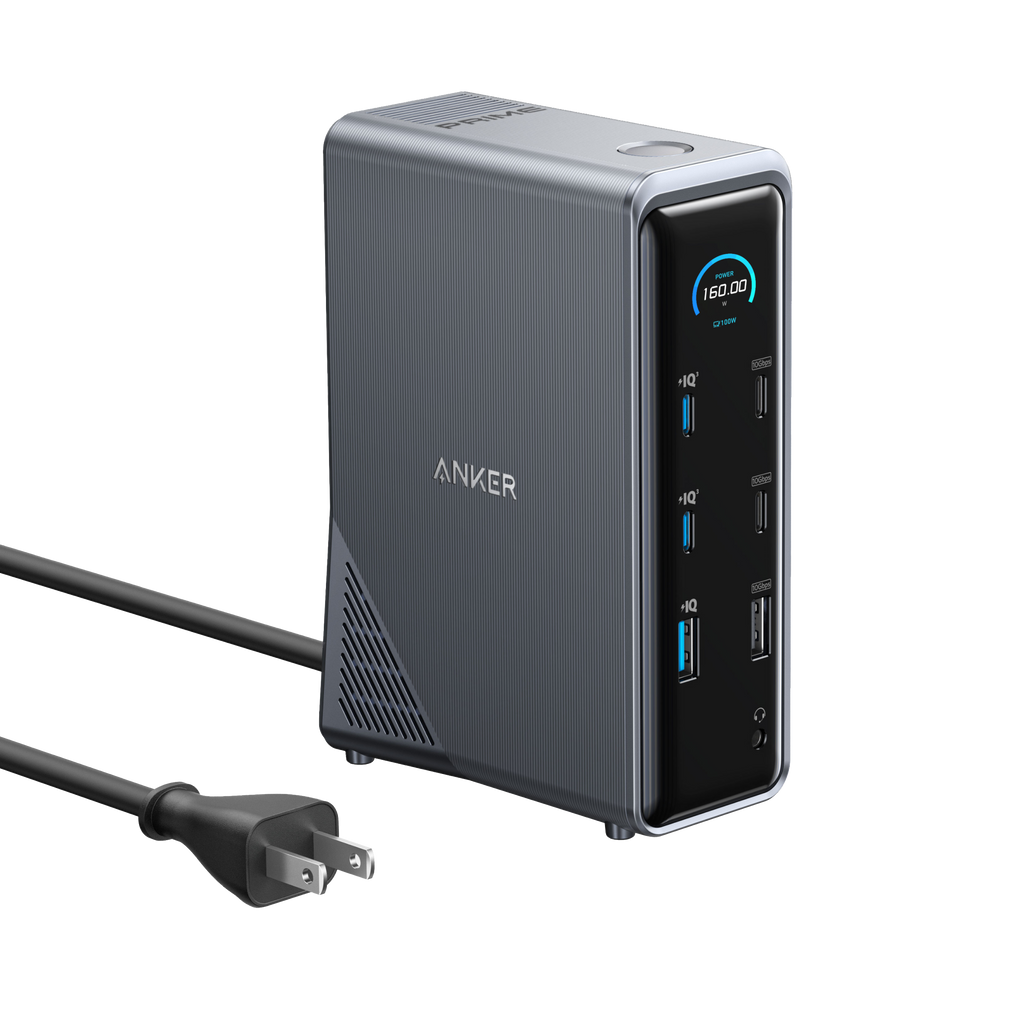 Anker Prime Charging Docking Station - 14 In 1 Hub With Dual Display And 160W Total Power For Fast Charging by Anker